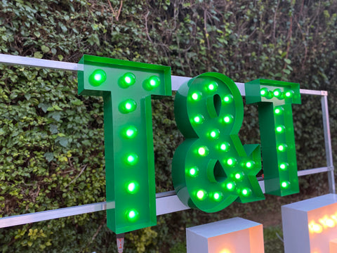 Marquee Letters Stand | Stacking Stand for Large Light Up Letters ...