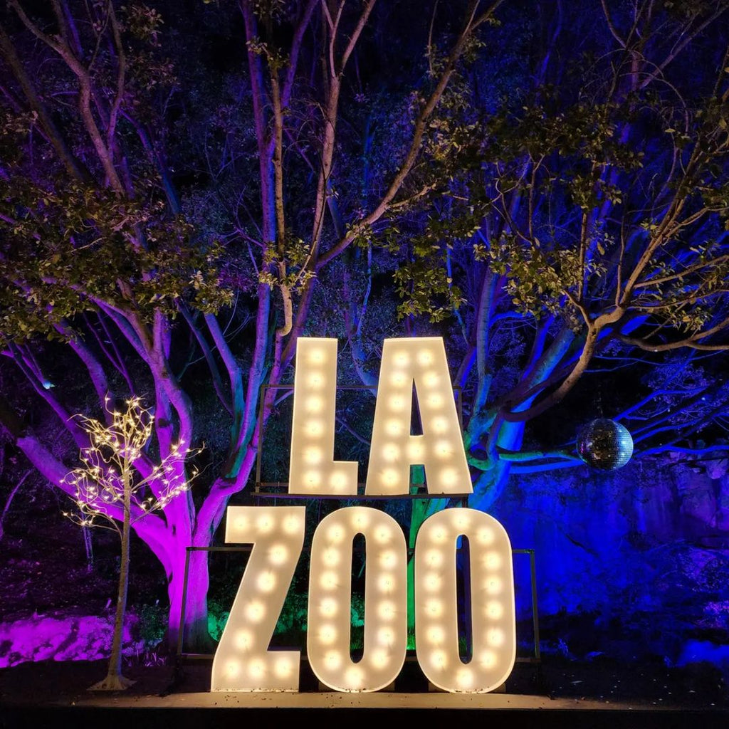 Marquee Letters Stacking Stand Metal Stand | Metal Frames for Large Light Up Letters | Stacked Marquee Letters | Large Marquee Letters 4ft 5ft Tall