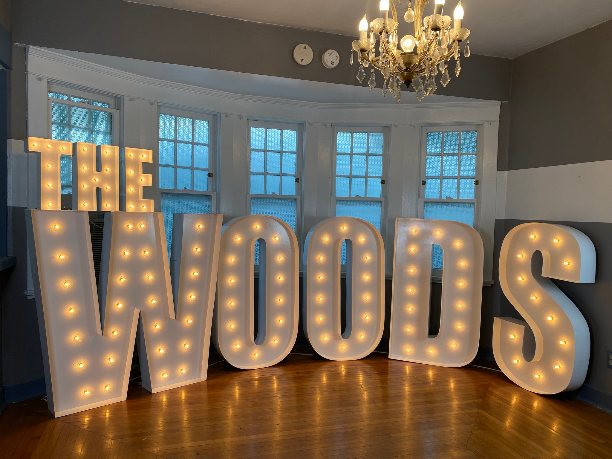 Wedding Couple Last Name Large Marquee Letters 4ft 5ft tall