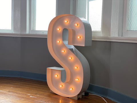 Large Marquee Letters 4ft 5ft tall for Weddings, Proposals, Baby Showers | Large Marquee Ring