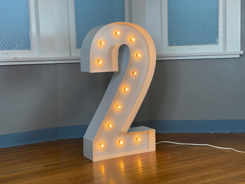Numbers In Light Large Light Up Numbers 4ft 5ft | Marquee Numbers Large Light Up Letters ...