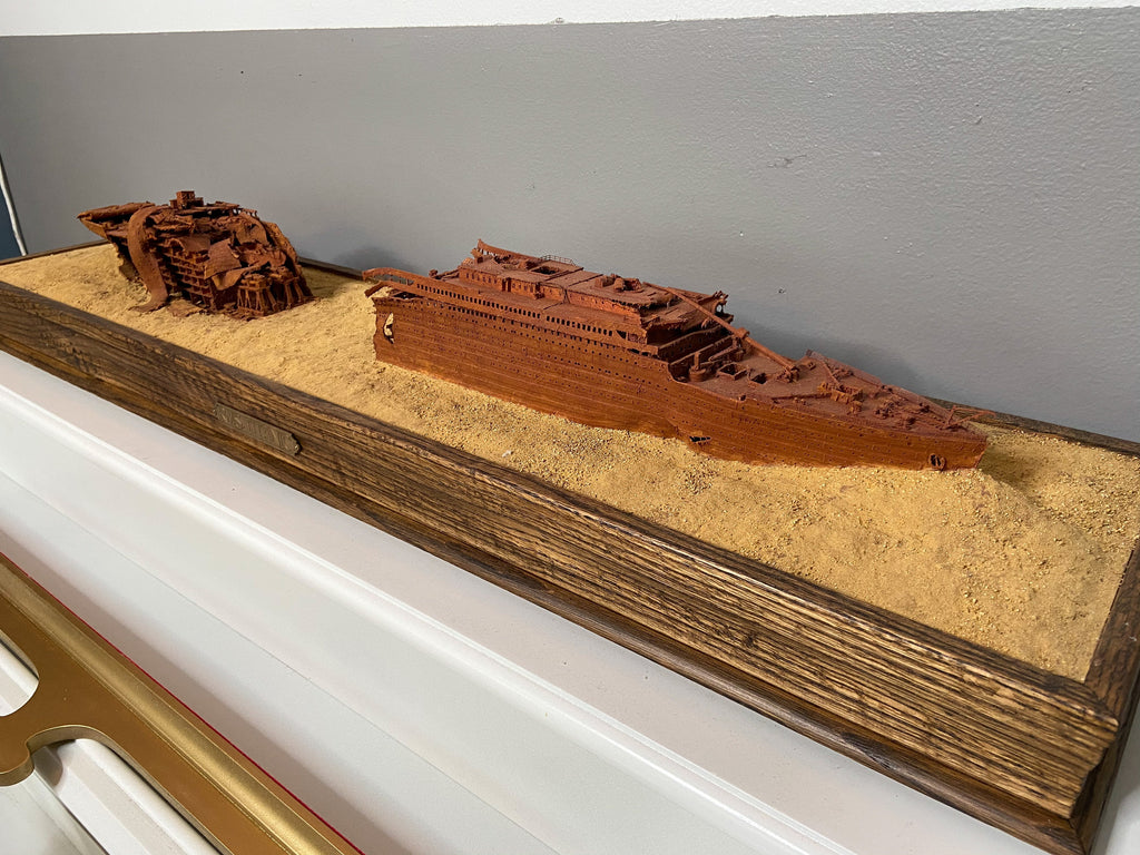 Titanic Wreckage Model Diorama 1/350 - Full Wreckage